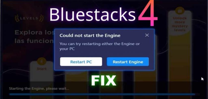 BlueStacks 4 Error FIX | Could not start the Engine.