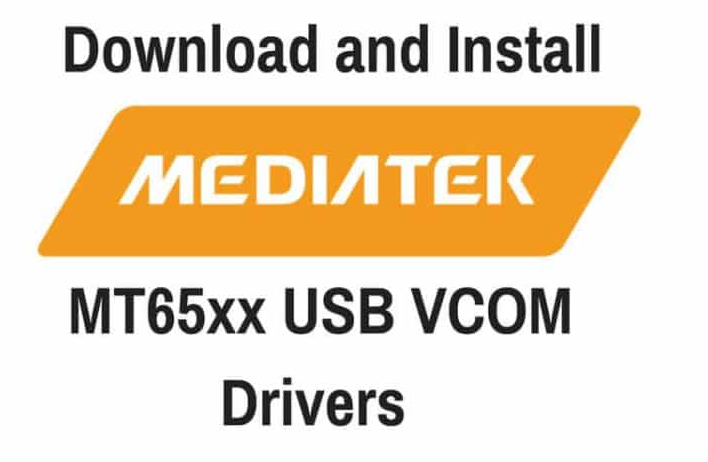 MediaTek MT65xx USB VCOM Drivers